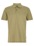 Hugo Boss Beige Cotton Polo Shirt