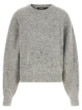 ROTATE BIRGER CHRISTENSEN Gray Wool Cardigan
