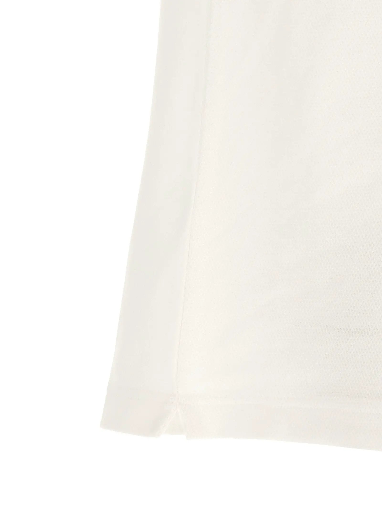Casablanca White Organic Cotton Polo Shirt