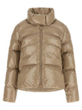 PINKO Beige Polyamide Full-Length Jacket