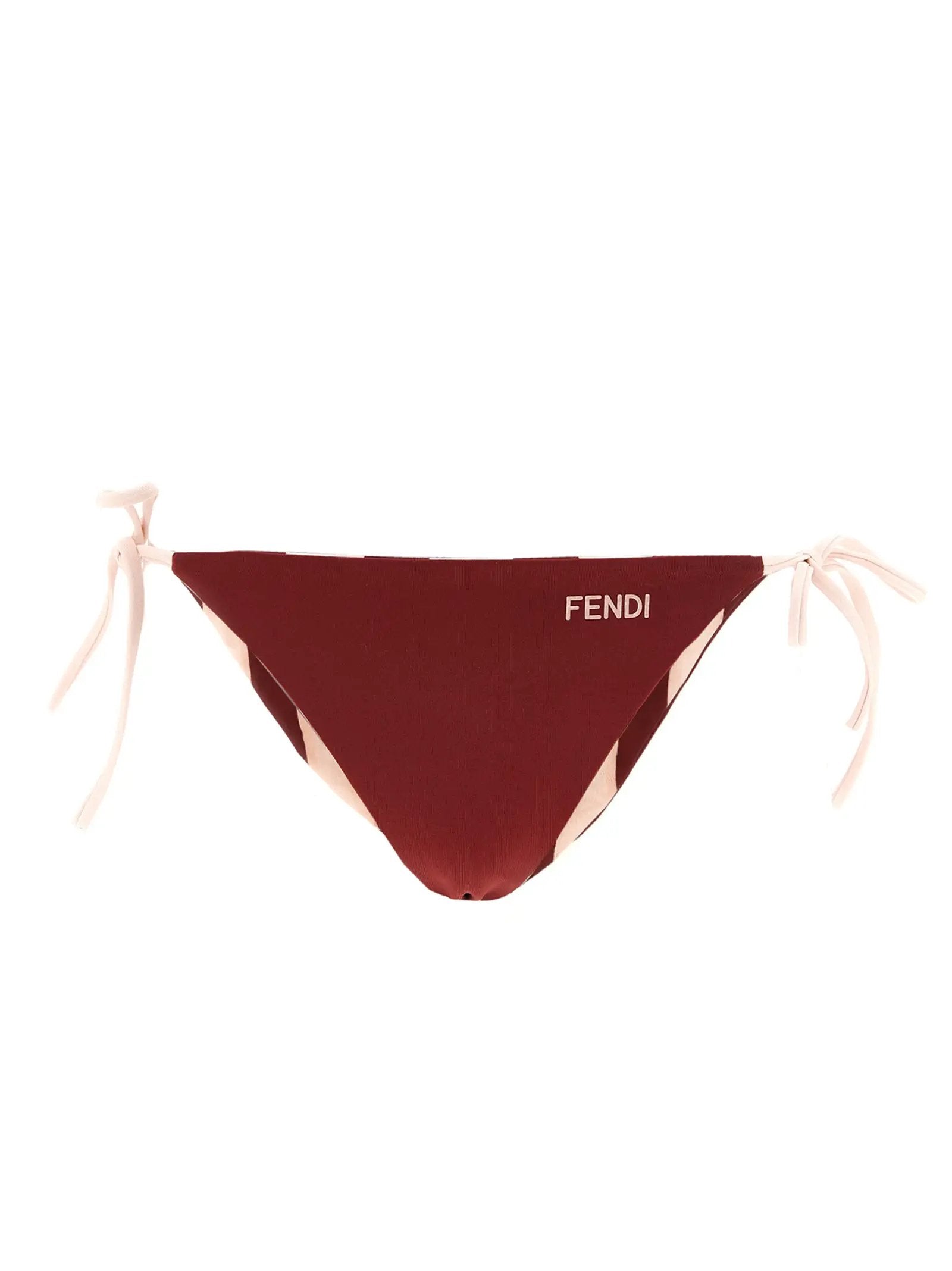 Fendi Bordeaux Polyester Bikini