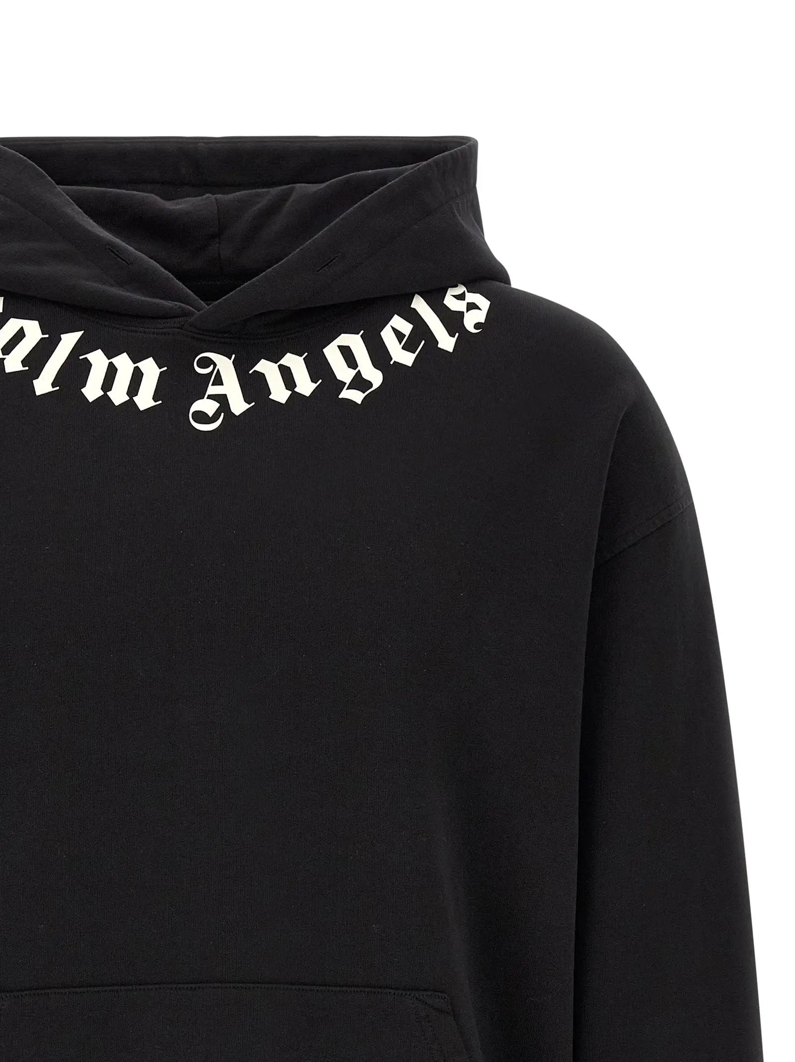 Palm Angels Palm Angels Black Cotton Sweatshirt