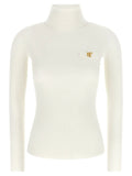 Elisabetta Franchi White Lycra Cardigan