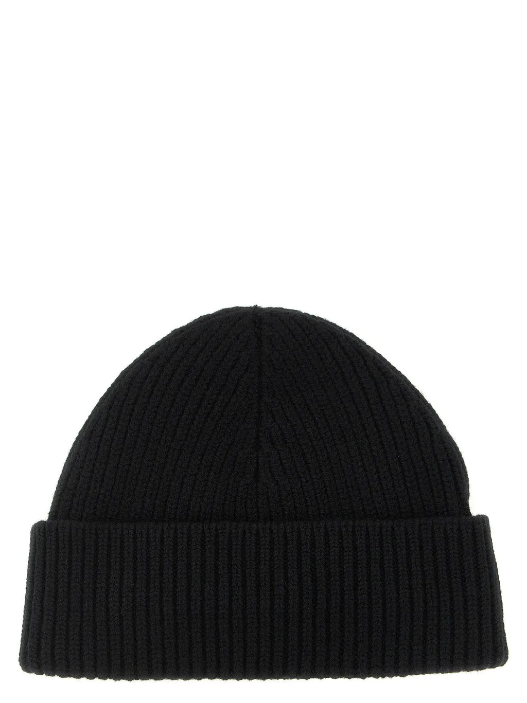 Ami Paris Black Wool Beanie