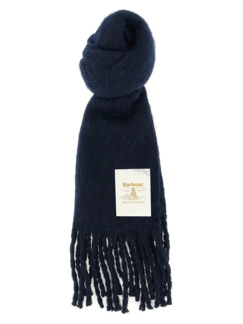 Barbour Barbour Blue Polyester Scarf