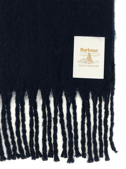 Barbour Barbour Blue Polyester Scarf