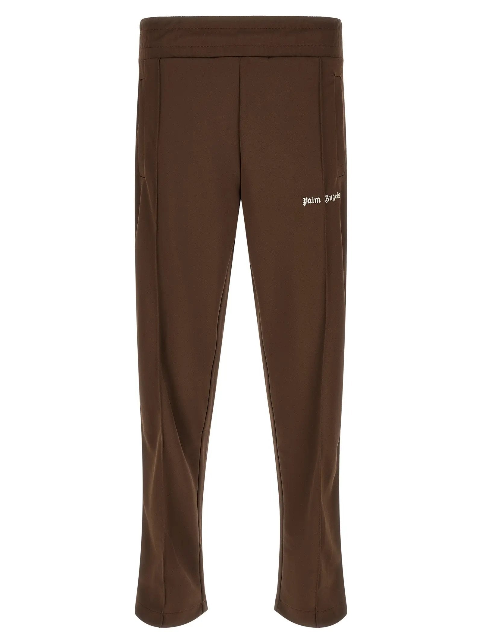 Palm Angels Brown Polyester Joggers (Workout Pants)