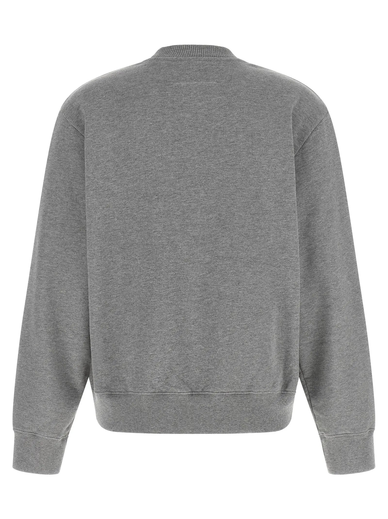 MM6 Maison Margiela Gray Cotton Sweatshirt