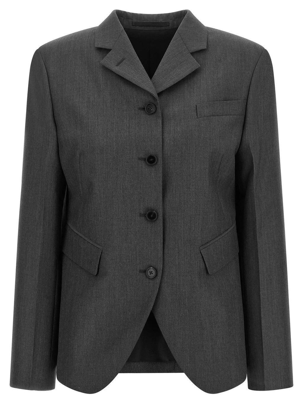 Jil Sander Gray Wool Blazer