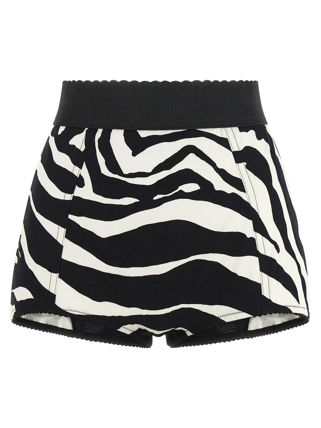 Dolce & Gabbana Dolce & Gabbana Bicolor Cotton Bermuda Shorts