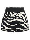 Dolce & Gabbana Dolce & Gabbana Bicolor Cotton Bermuda Shorts
