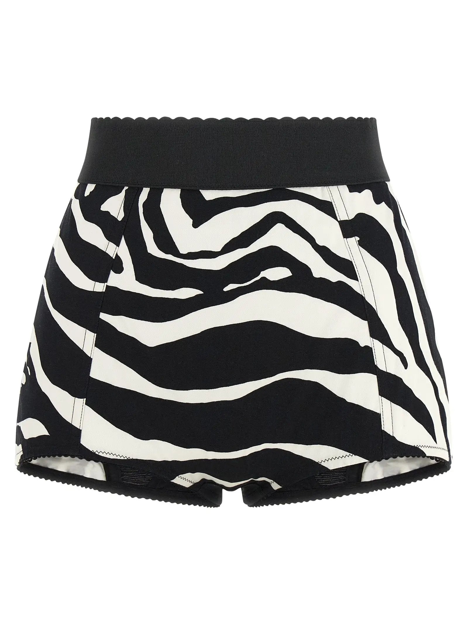 Dolce & Gabbana Dolce & Gabbana Bicolor Cotton Bermuda Shorts
