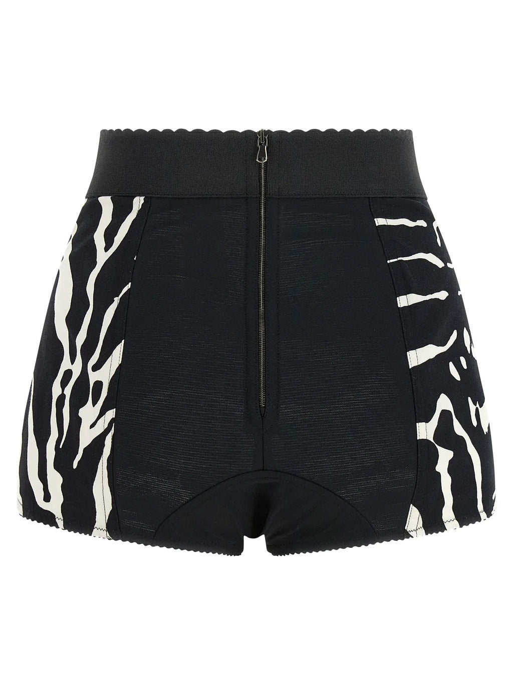 Dolce & Gabbana Dolce & Gabbana Bicolor Cotton Bermuda Shorts