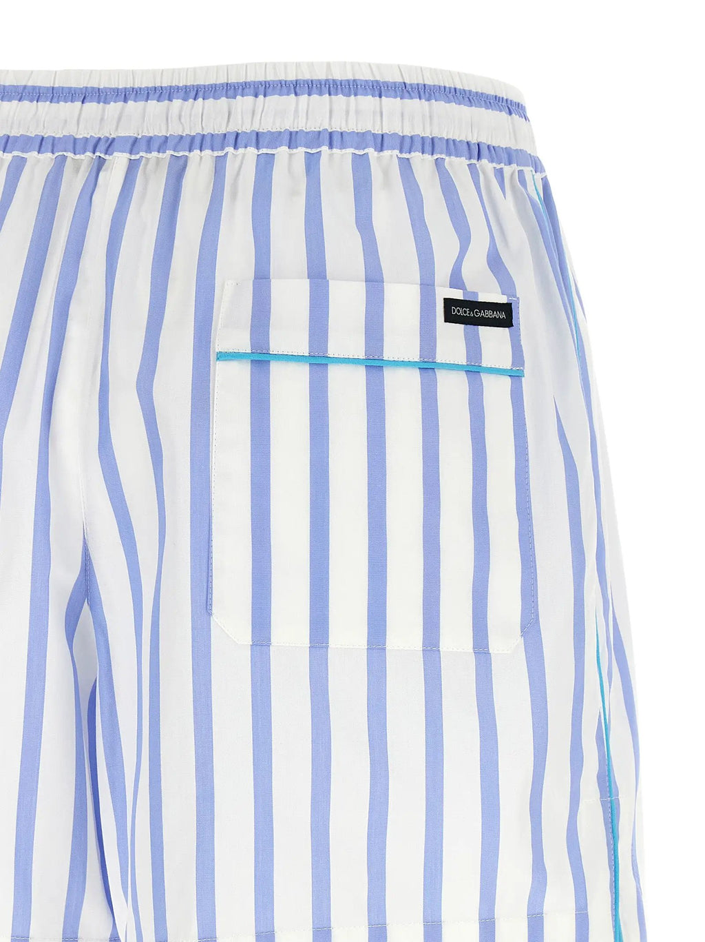 Dolce & Gabbana Dolce & Gabbana Blue Cotton Bermuda Shorts