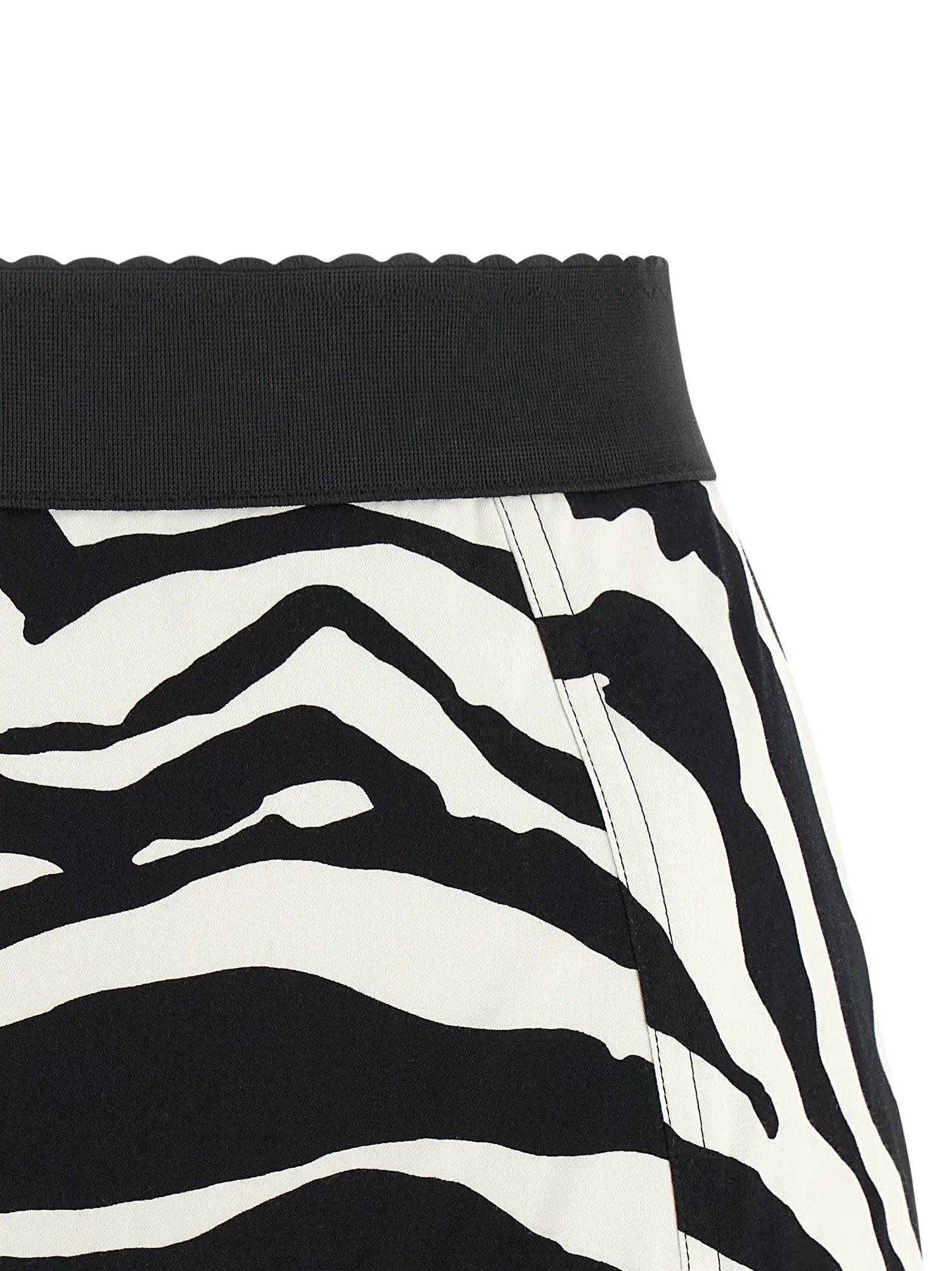 Dolce & Gabbana Dolce & Gabbana Bicolor Cotton Bermuda Shorts
