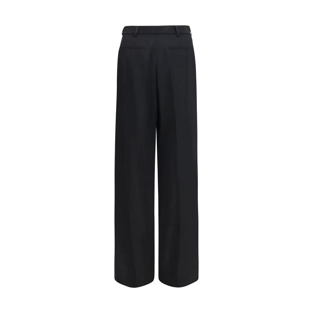 Saint Laurent Saint Laurent Black Wool Oves Aries Dress Pants