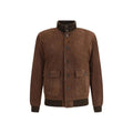 Valstar Brown Calf Leather Bos Taurus Bomber