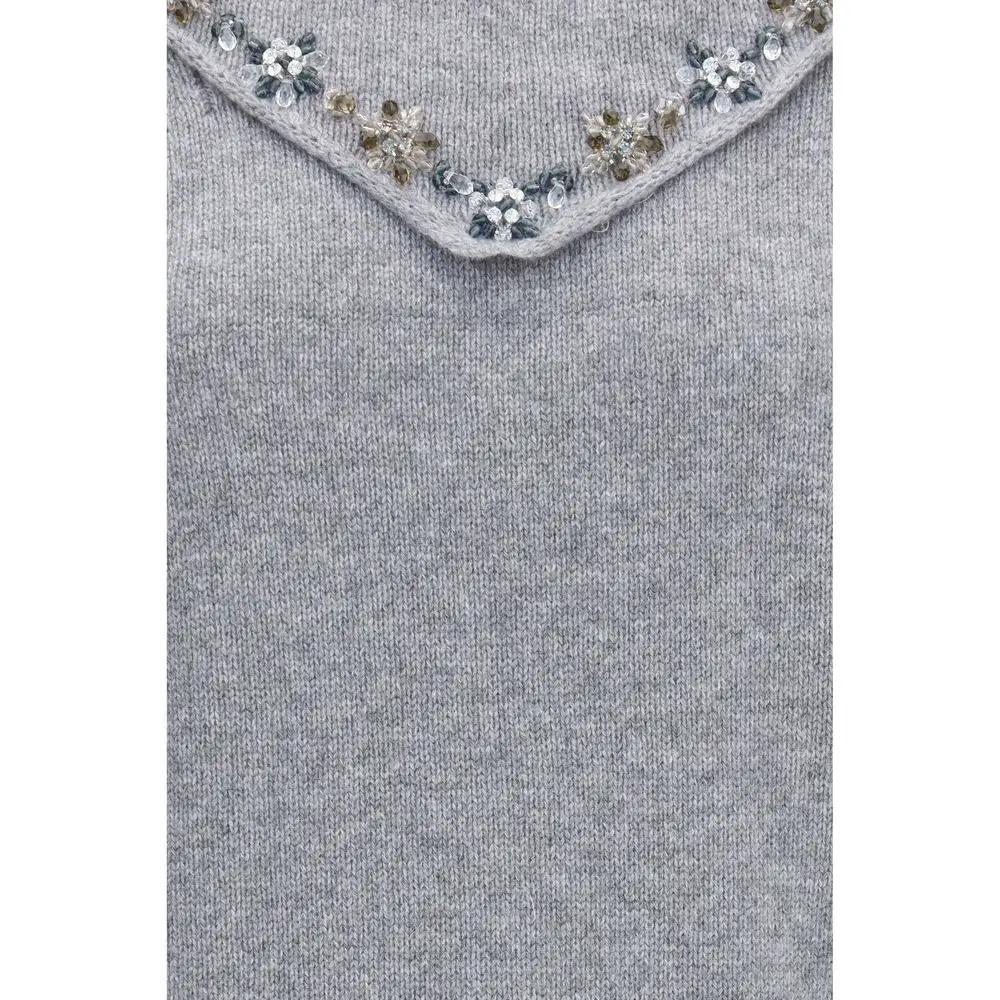Prada Gray Cashmere Sweatshirt