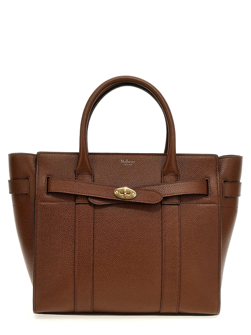 Sac cabas Mulberry en cuir de vachette marron
