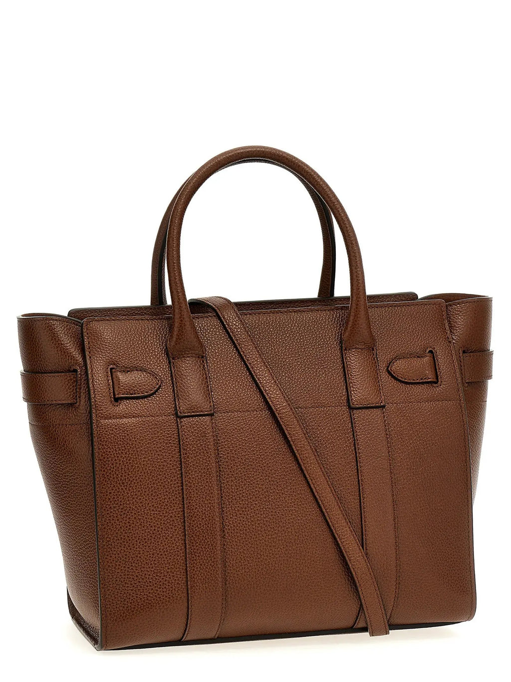 Sac cabas Mulberry en cuir de vachette marron