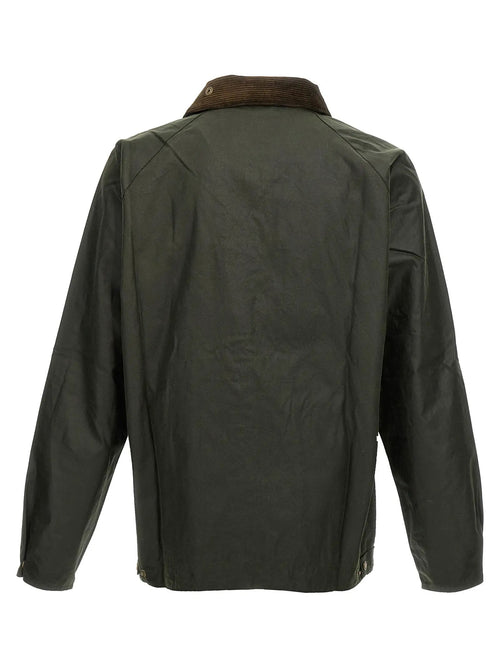 Veste longue en coton bicolore Barbour