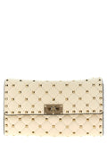 Valentino Garavani White Lamb Leather Shoulder Bag
