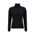 Allude Black Cashmere Turtleneck