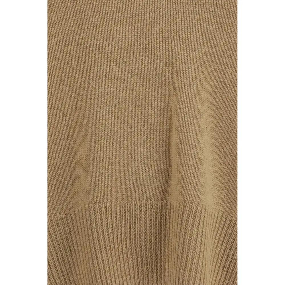 Allude Beige Cashmere Sweatshirt