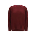 Allude Bordeaux Cashmere Sweatshirt