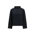 Allude Black Cashmere Turtleneck