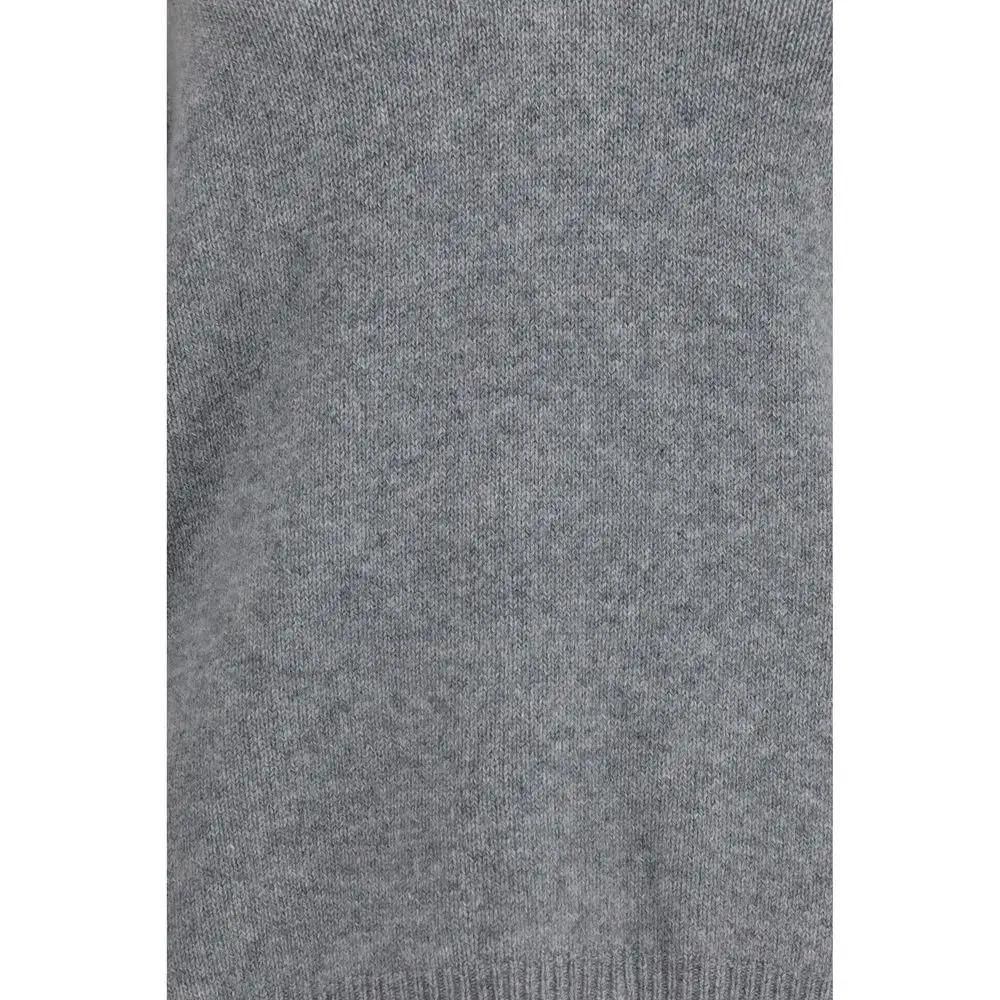 Allude Gray Cashmere Sweater