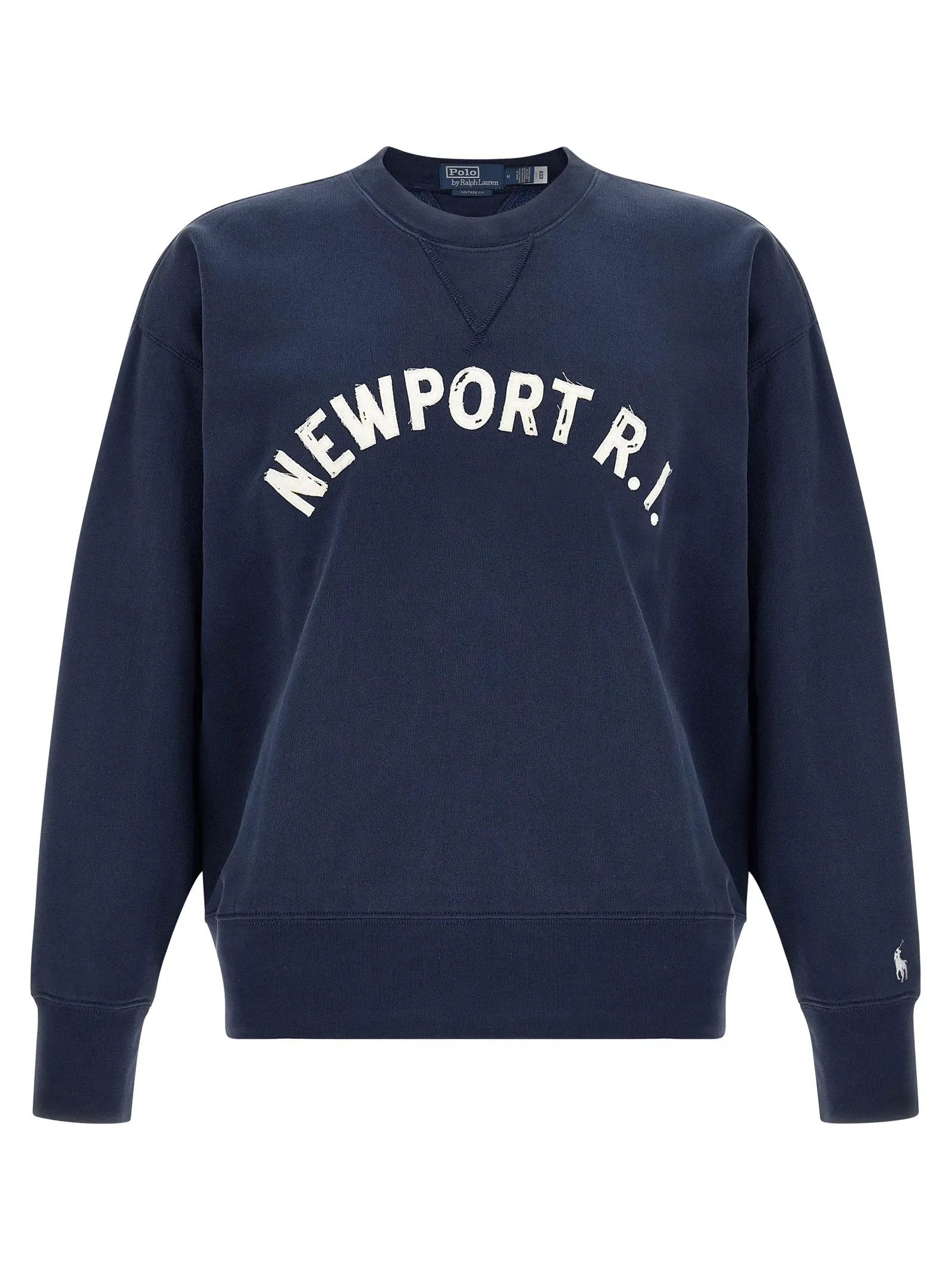 Polo Ralph Lauren Blue Cotton Sweatshirt