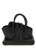 The Attico Black Bovine Leather Handbag