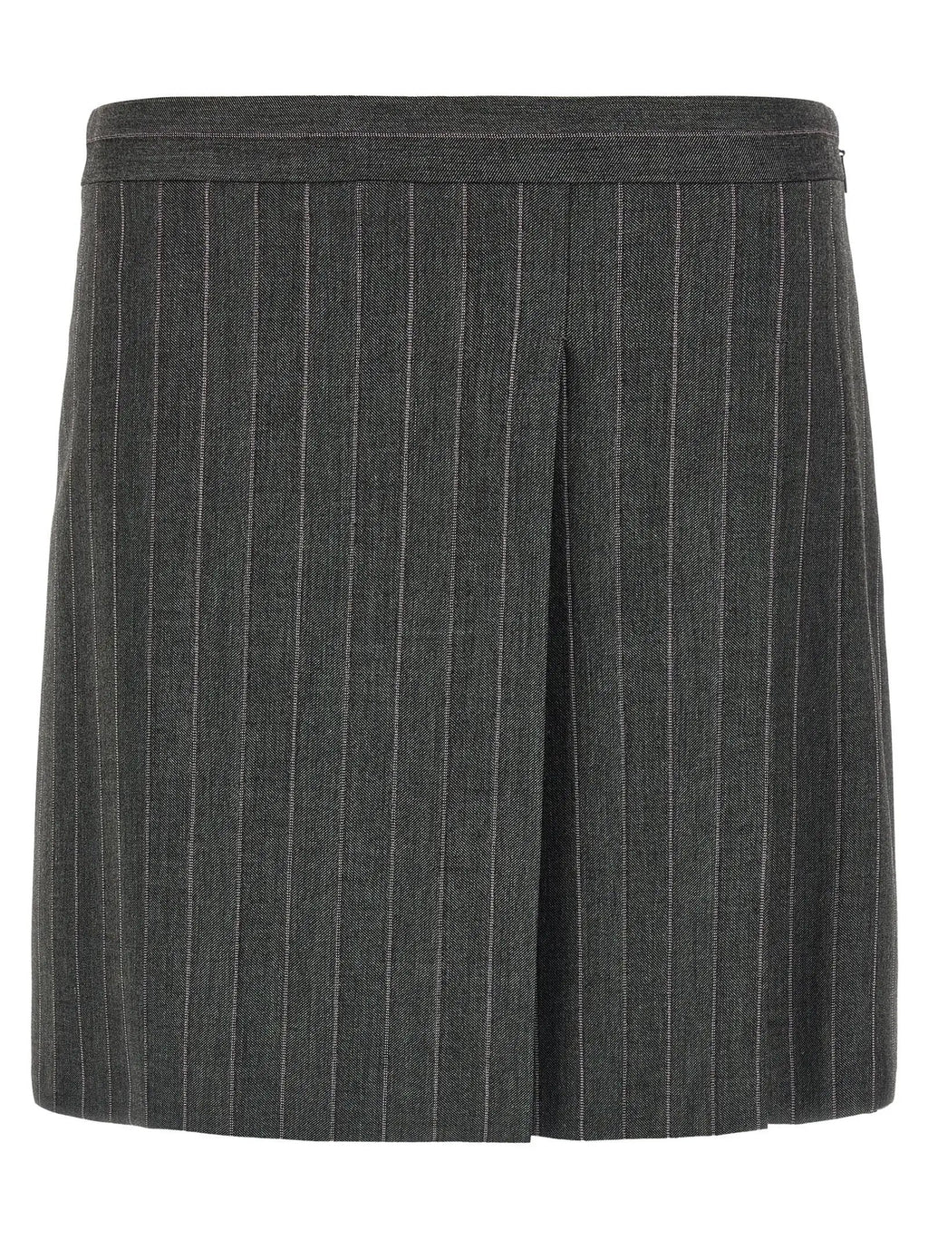 PINKO Gray Polyester Long Skirt