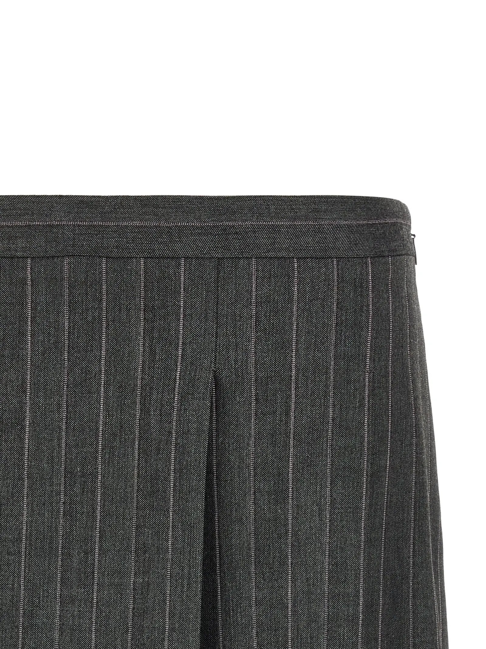 PINKO Gray Polyester Long Skirt