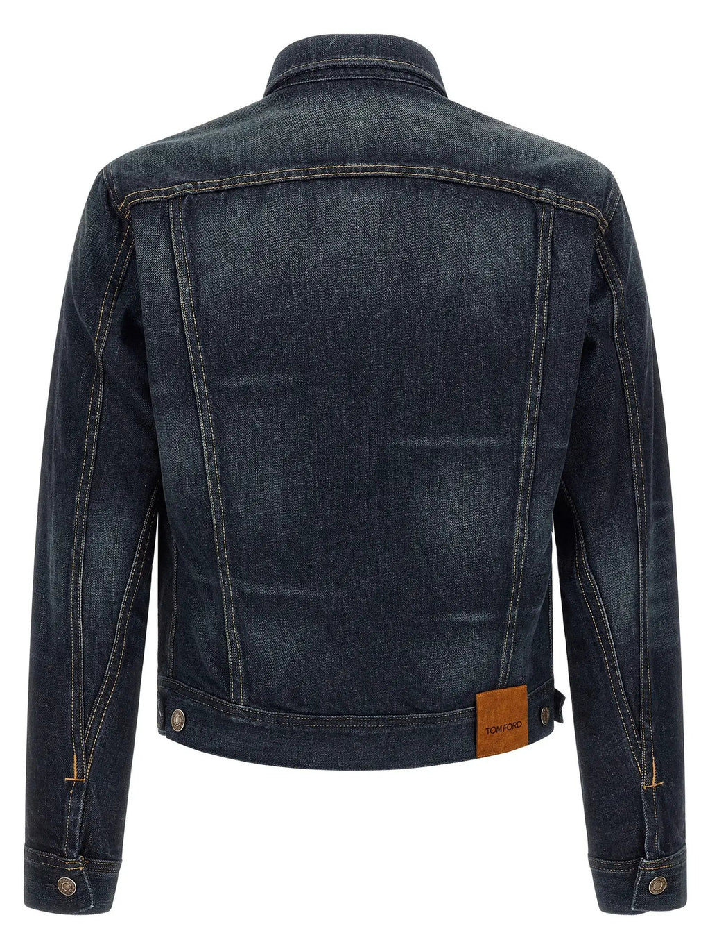 Tom Ford Blue Cotton Denim Jacket