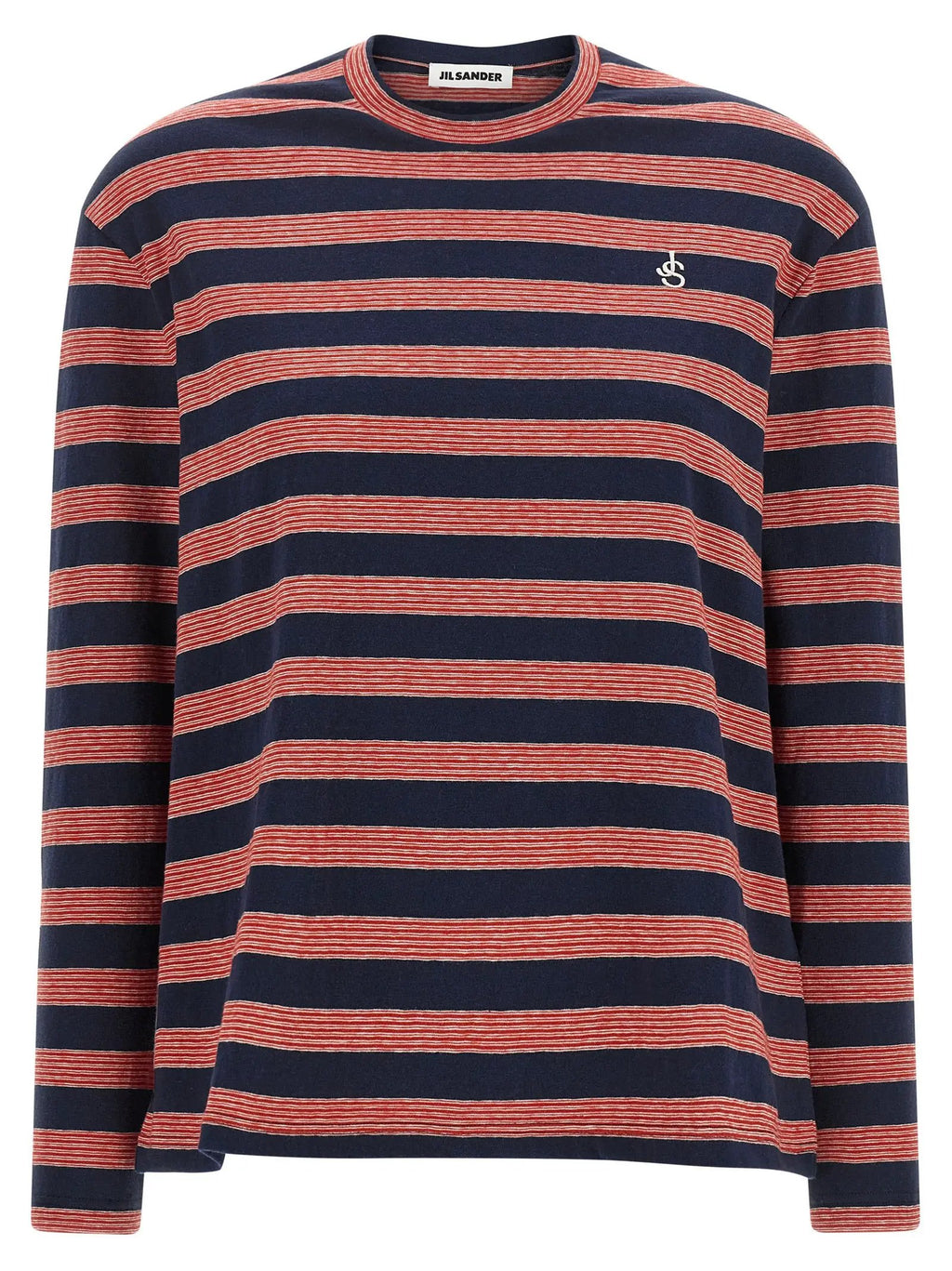 Jil Sander Multicolor Cotton Long Sleeve T-Shirt