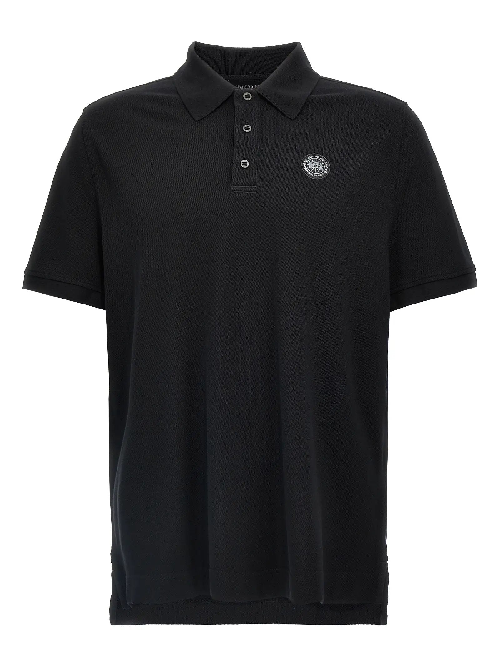 Canada Goose Canada Goose Black Cotton Polo Shirt