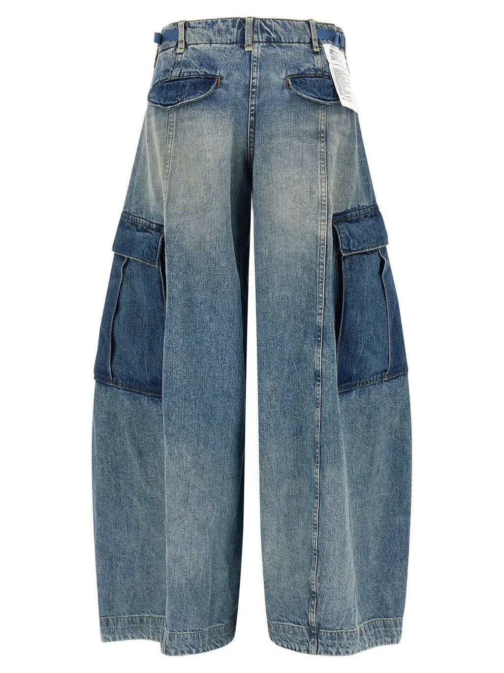 R13 Blue Cotton Jeans Denim