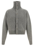 Extreme Cashmere Extreme Cashmere Gray Cashmere Cardigan