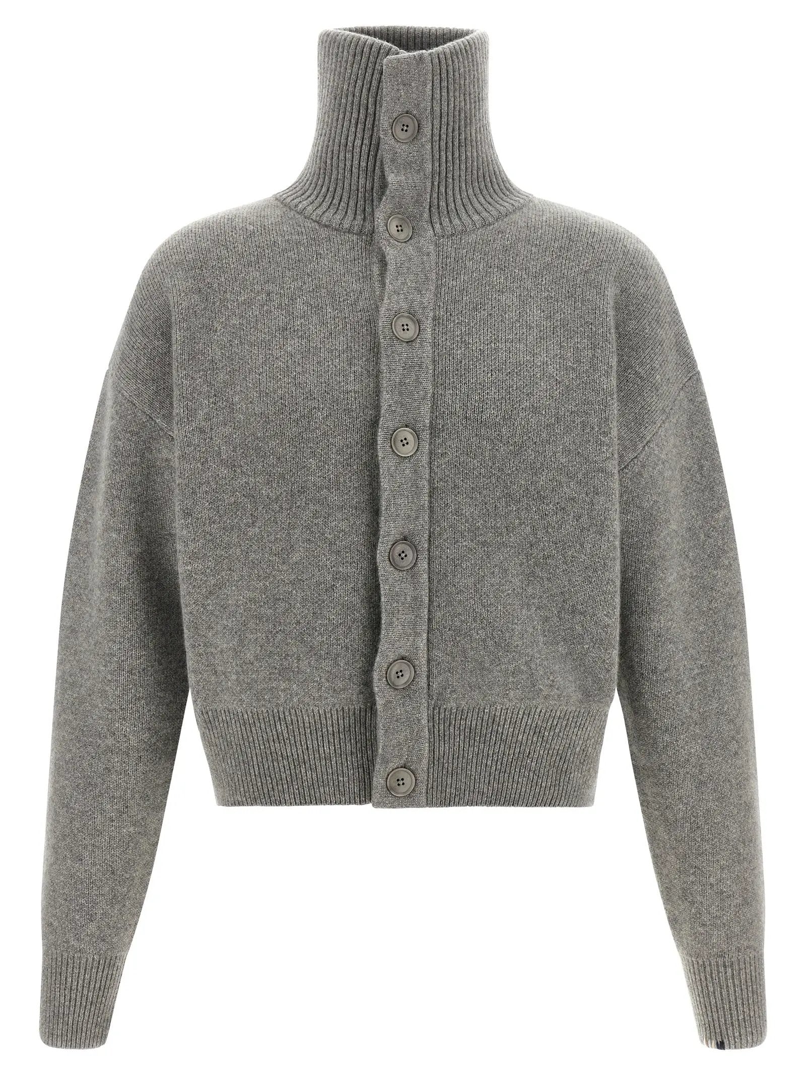 Extreme Cashmere Extreme Cashmere Gray Cashmere Cardigan