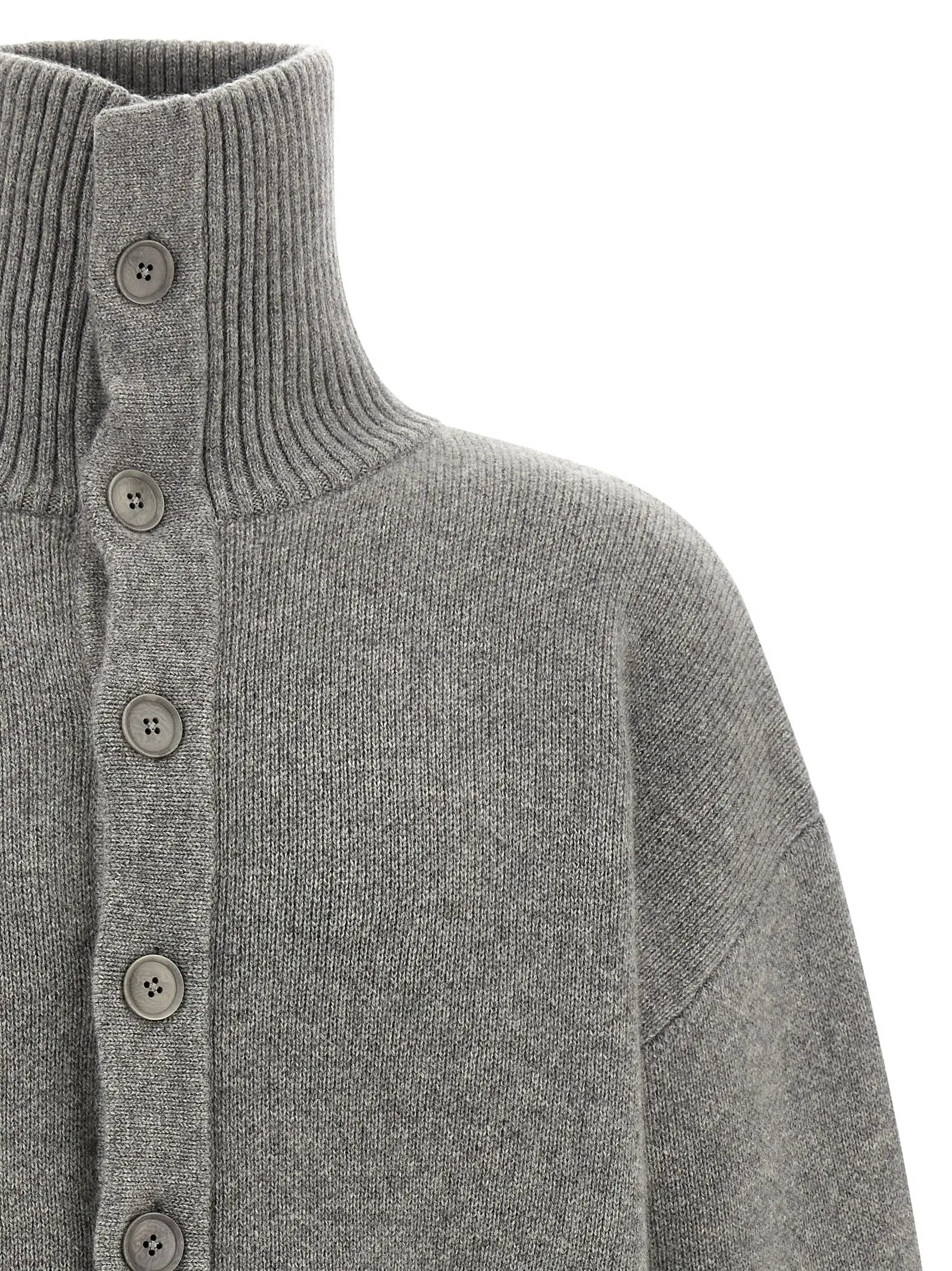 Extreme Cashmere Extreme Cashmere Gray Cashmere Cardigan