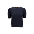 Max Mara Blue Silk T-Shirt