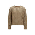 Max Mara Beige Cotton Sweatshirt