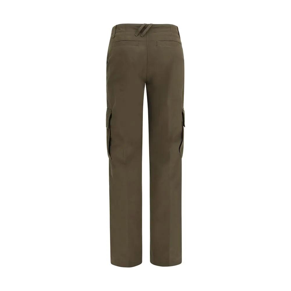 Burberry Bicolor Cotton Cargo Pants