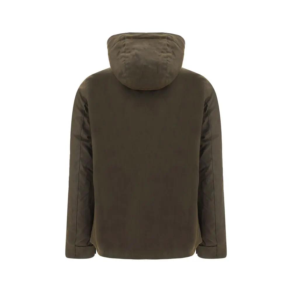 Barbour Bicolor Cotton Full-Length Jacket