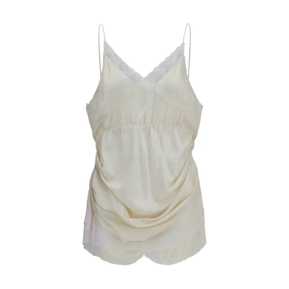 Magda Butrym Beige Viscose Cocktail Dress