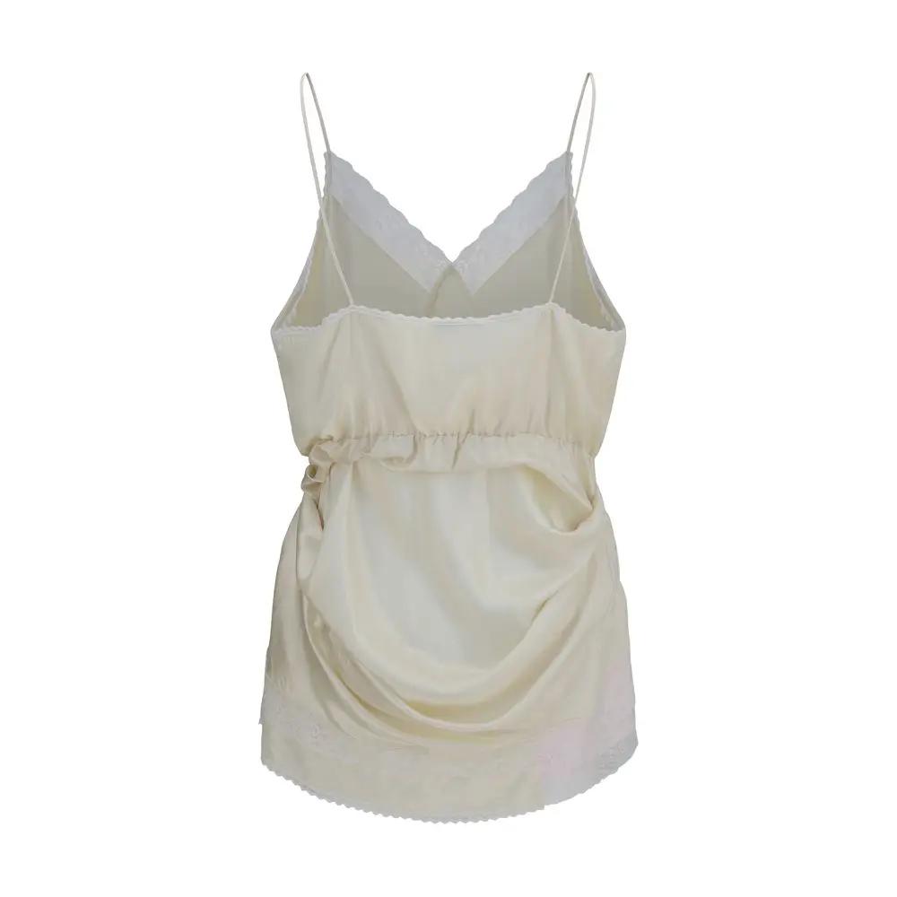 Magda Butrym Beige Viscose Cocktail Dress