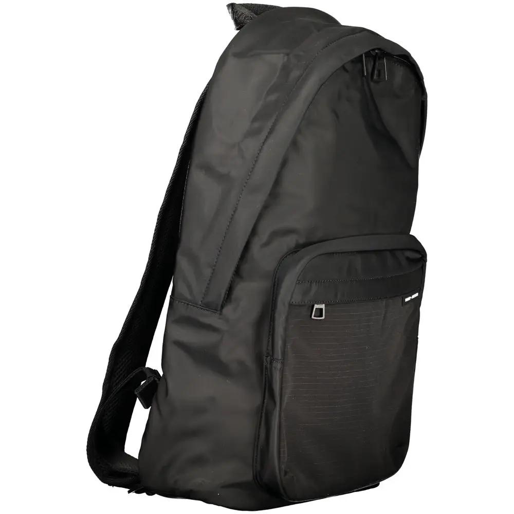 Tommy Hilfiger Nero Polyester Men Backpack