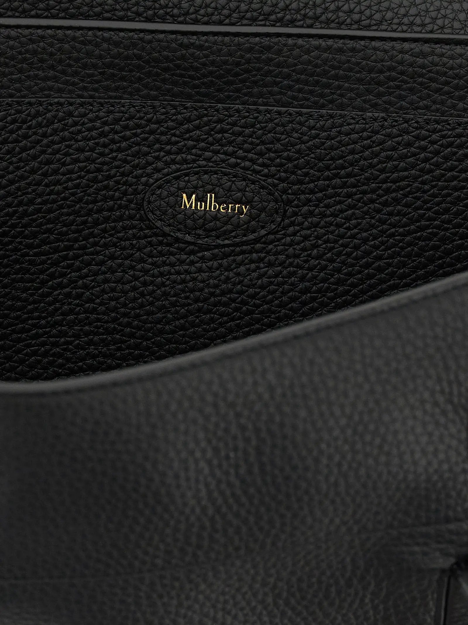 Mulberry Black Calfskin Shoulder Bag